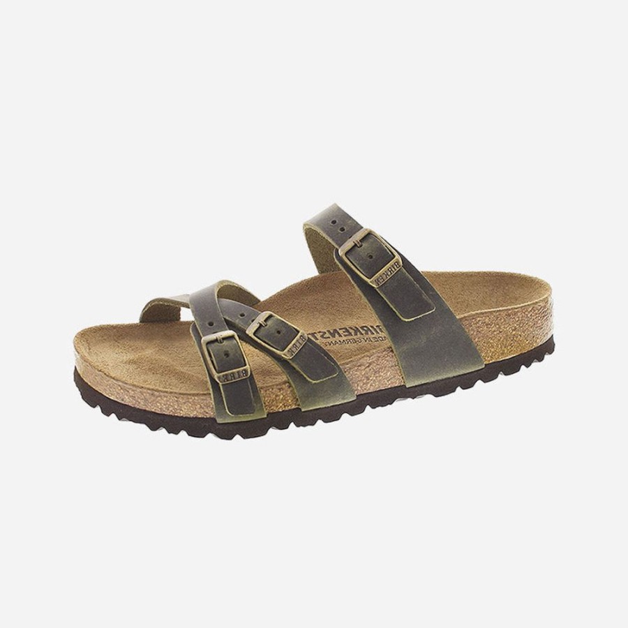 Women'S Birkenstock | Birkenstock Franca Oiled Leather Jade