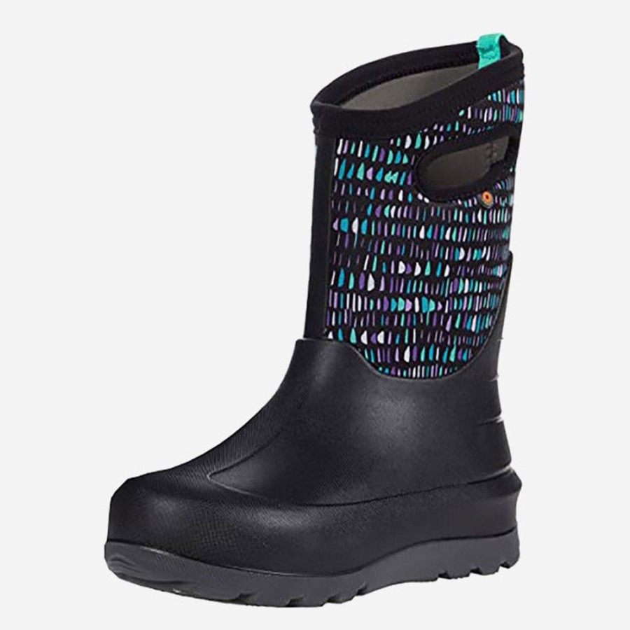 Kid'S Bogs | Bogs Kid'S Neo-Classic Black Twinkle