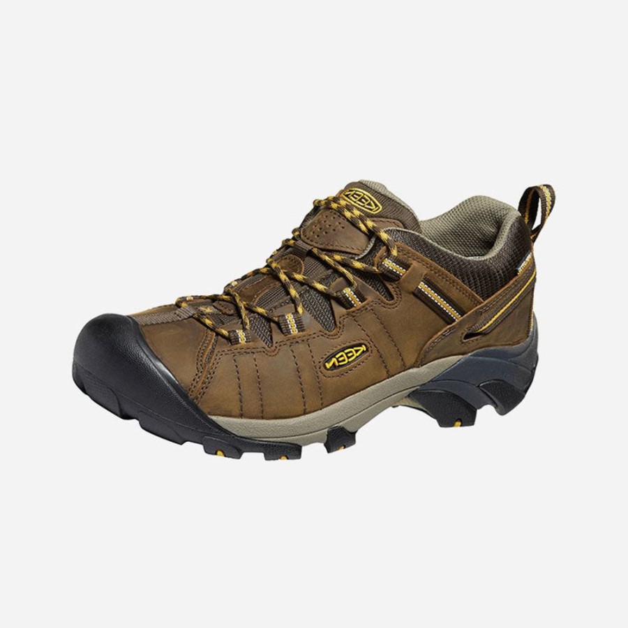 Men'S Keen | Keen Men'S Targhee Ii Waterproof Wide Cascade Brown/Golden Yellow