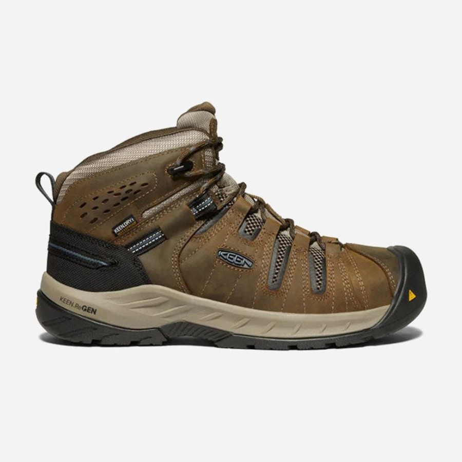 Men'S Sole Provisions | Keen 1023268-Flint Ii-Men Shitake/Rust