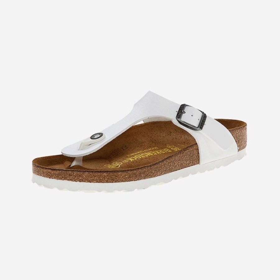 Women'S Birkenstock | Birkenstock Gizeh Birko-Flor White