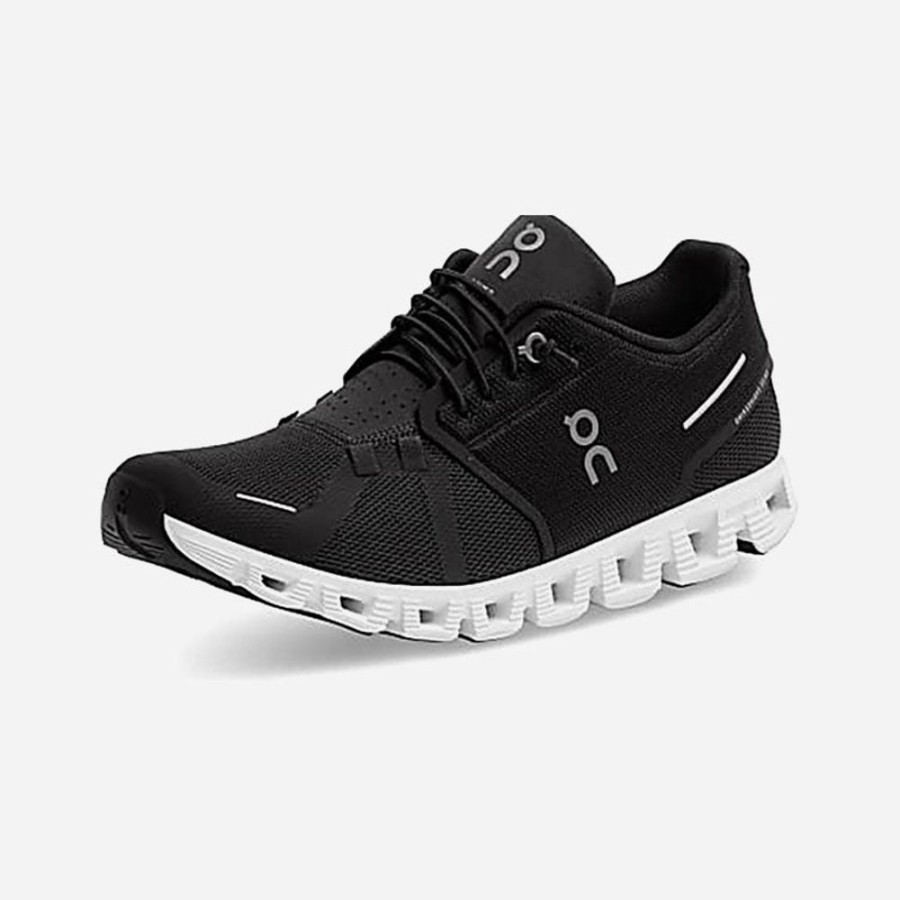 Men'S On Running | On-Running Men'S Cloud 5 Black/White