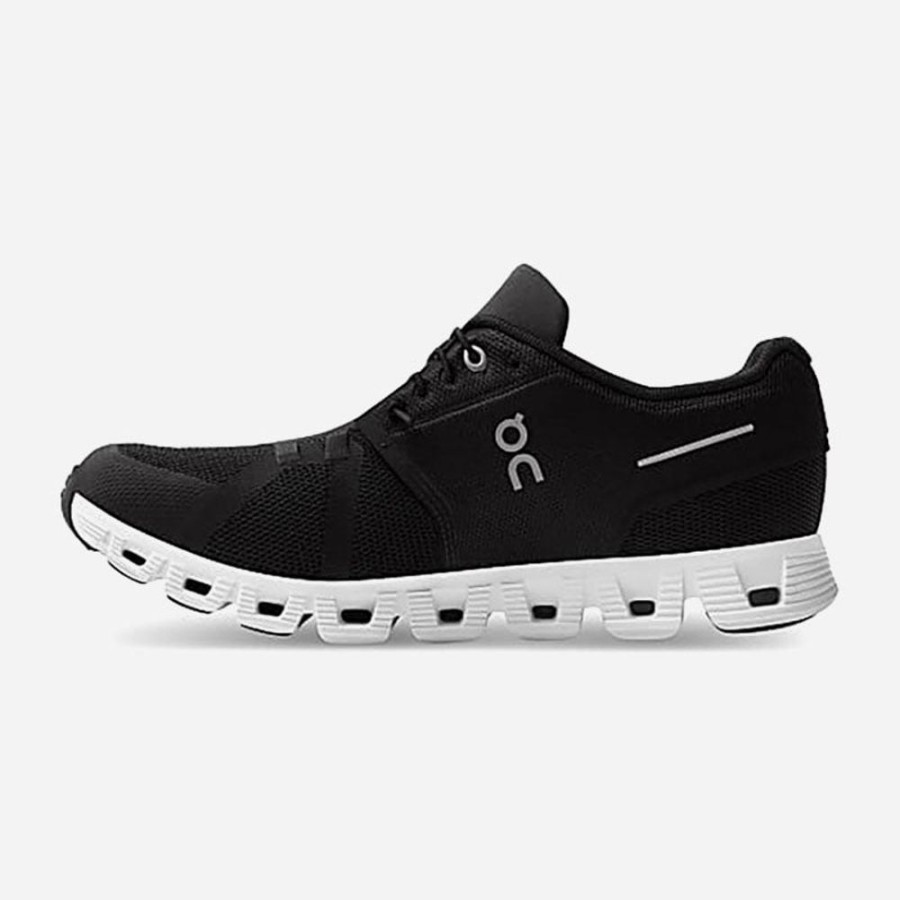 Men'S On Running | On-Running Men'S Cloud 5 Black/White