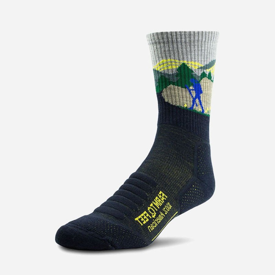 Socks Farm To Feet | Farm To Feet Blue Ridge Light Targeted 3/4