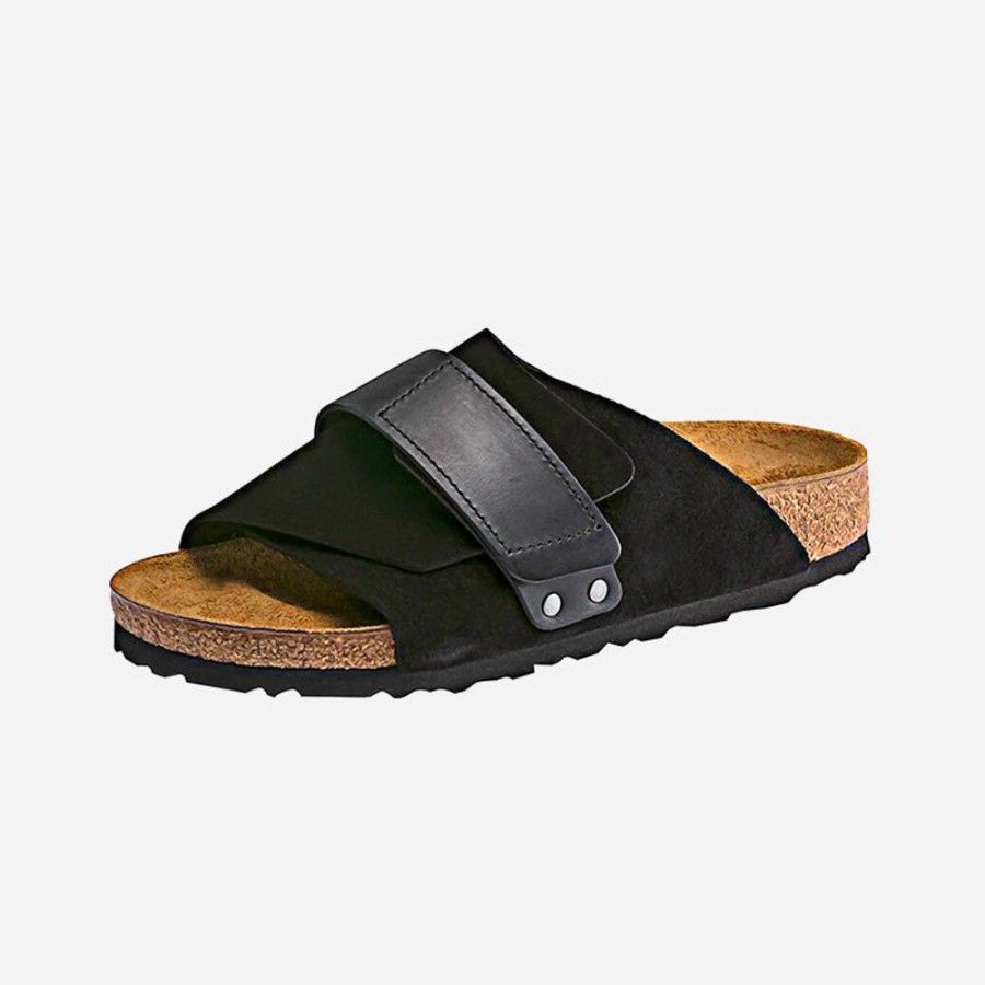 Men'S Birkenstock | Birkenstock Men'S Kyoto Nubuck/Suede Leather