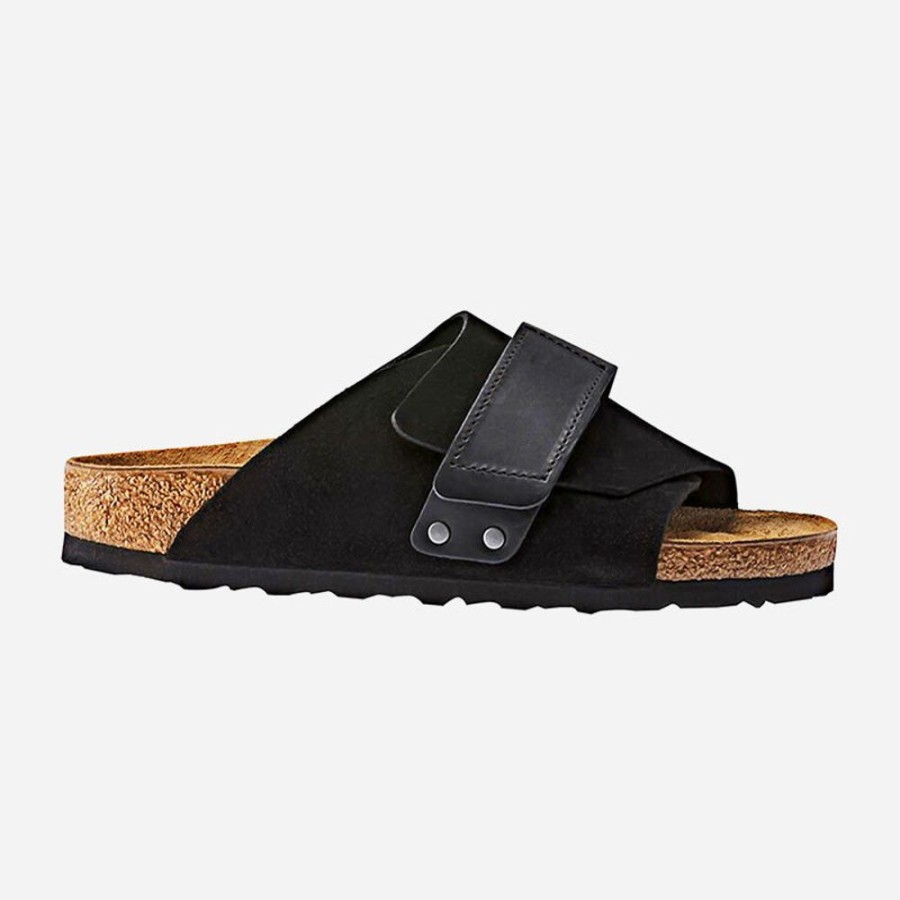 Men'S Birkenstock | Birkenstock Men'S Kyoto Nubuck/Suede Leather