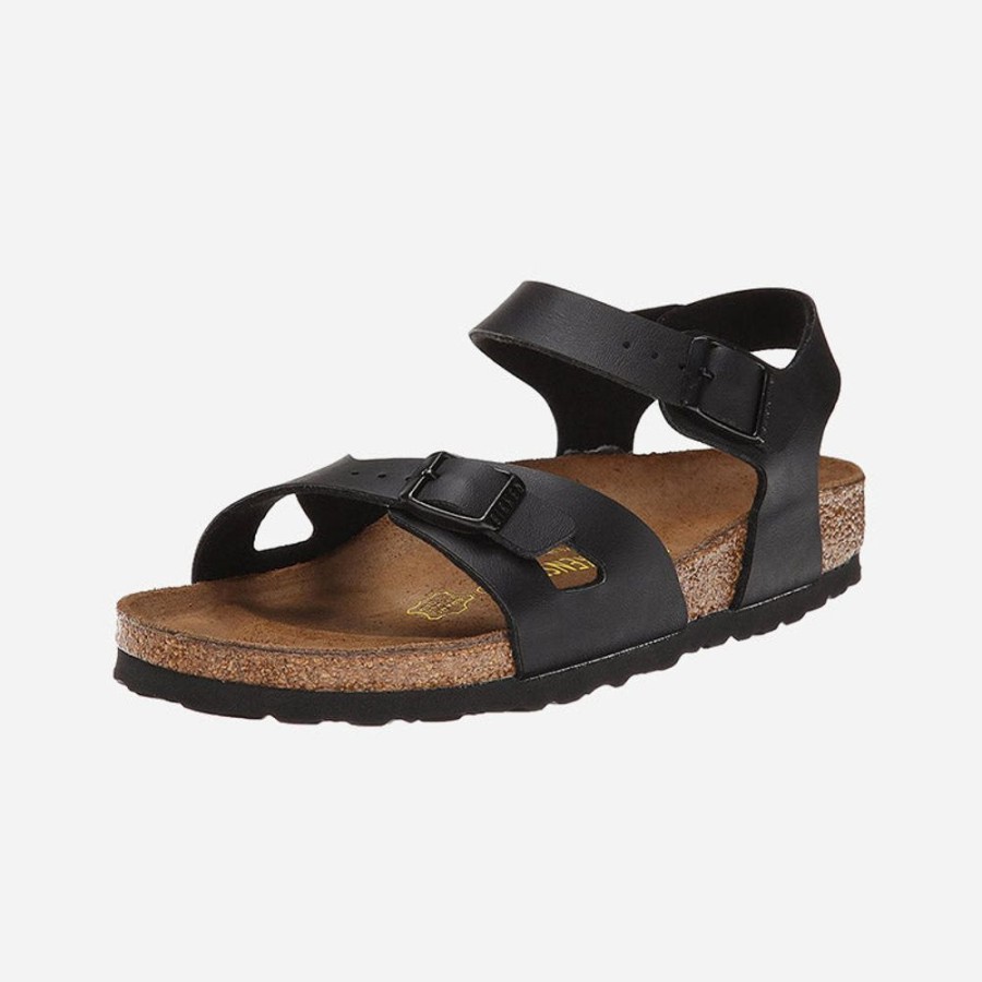 Women'S Birkenstock | Birkenstock Rio Birko-Flor Black