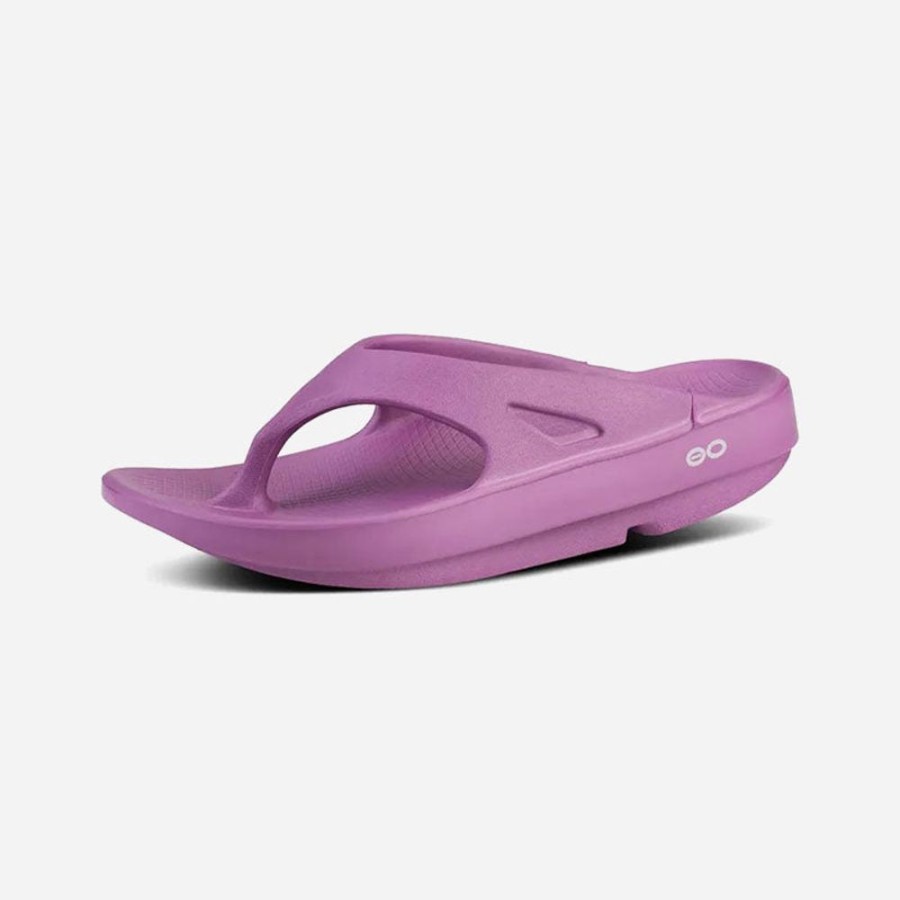 Women'S Oofos | Oofos Unisex Ooriginal Plum