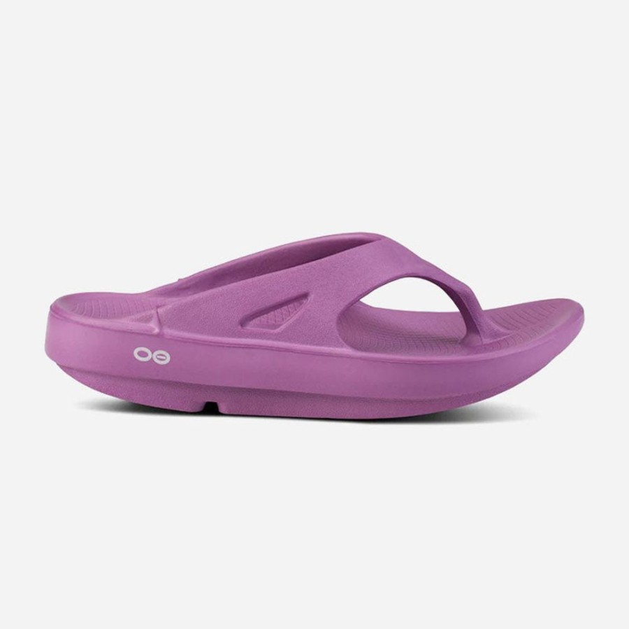 Women'S Oofos | Oofos Unisex Ooriginal Plum