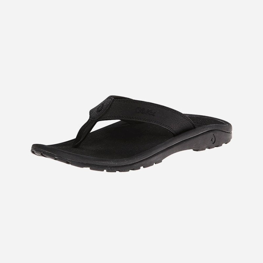 Men'S OLUKAI | Olukai Men'S Ohana Black/Black