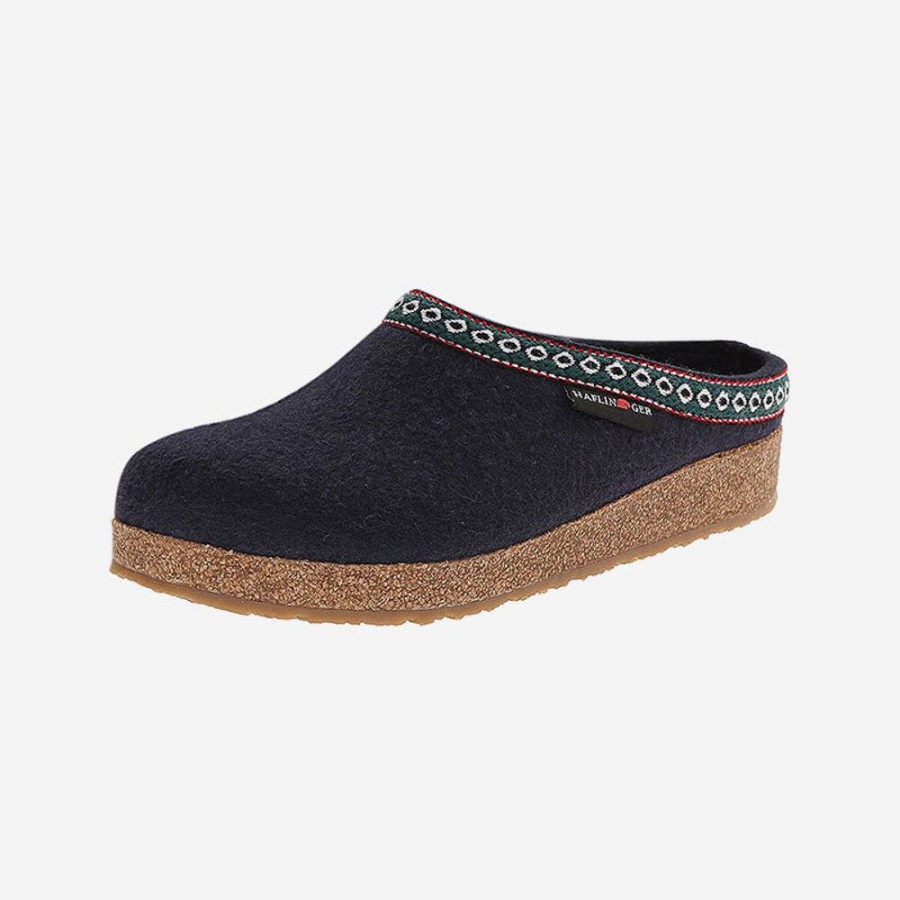 Women'S Haflinger | Haflinger Gz Viola/Navy