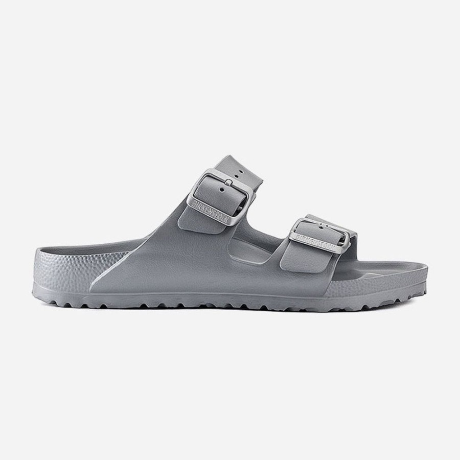 Women'S Birkenstock | Birkenstock Arizona Essentials Eva Metallic Silver