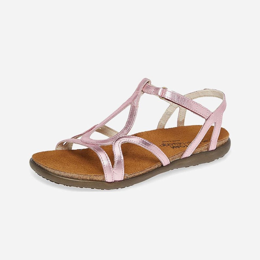 Women'S Naot | Naot Dorith Flat Elegant Pink Mirror