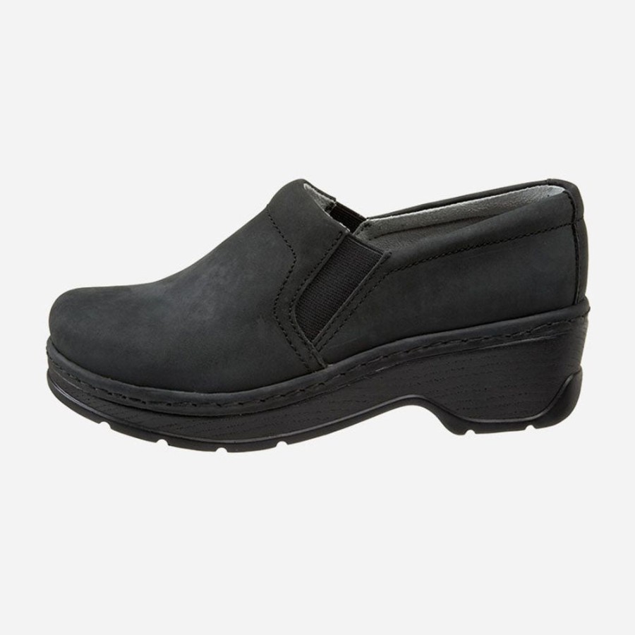 Women'S Klogs | Klogs Naples Black Oiled