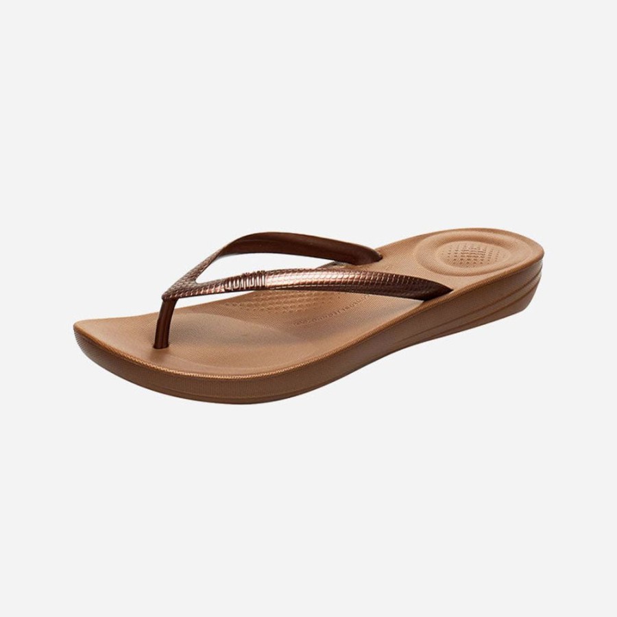 Women'S FitFlop | Fitflop Iqushion Ergonomic Bronze