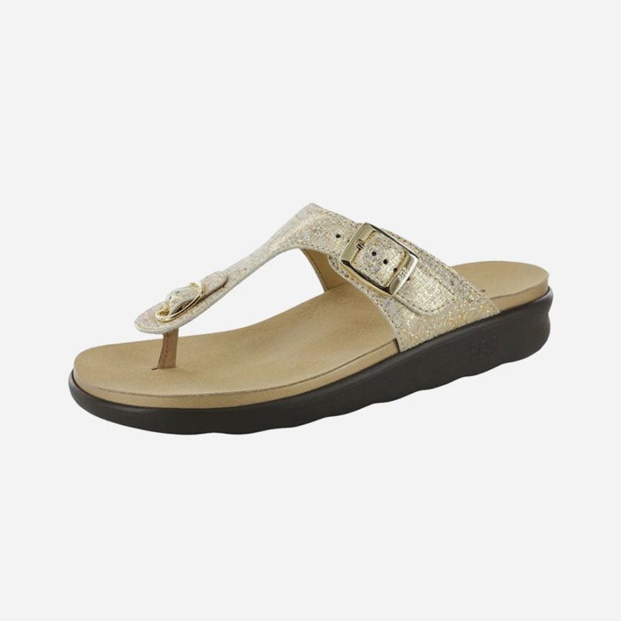 Women'S SAS | Sas Sanibel Shiny Gold