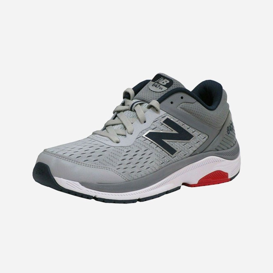 Men'S New Balance | New Balance Men'S 847V4 Silver Mink/Gunmetal