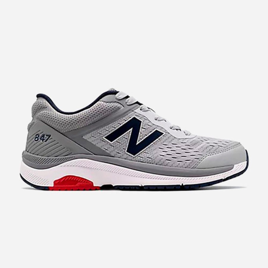 Men'S New Balance | New Balance Men'S 847V4 Silver Mink/Gunmetal